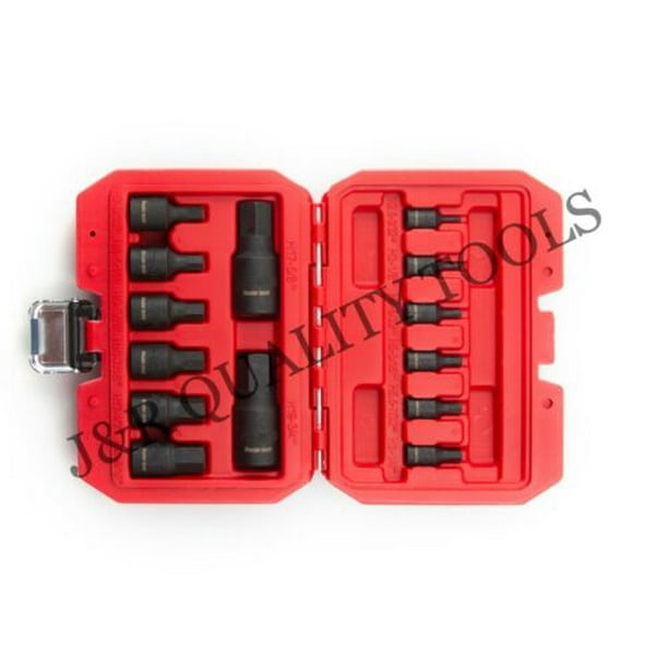 8-Piece Set Vector Tools Cr-Mo J&R QUALITY TOOLS 1/2-Inch Drive Metric Hex Allen Bit Socket Set 8-Piece Set Vector Tools Cr-Mo J&R QUALITY TOOLS 1/2-Inch Drive Metric Hex Allen Bit Socket Set